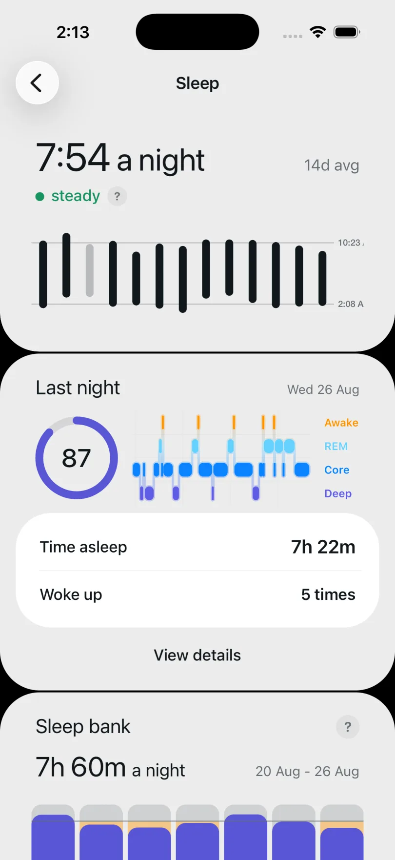 Nights, assembled